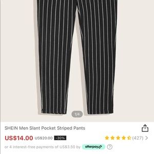 SHEIN PANTS! New, not used!